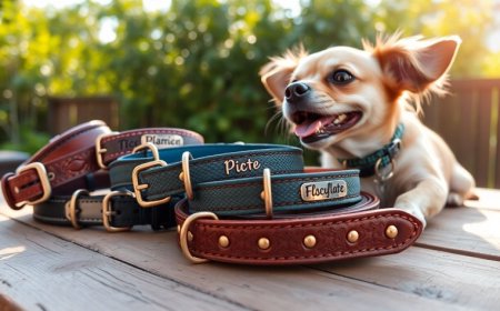 Personalized Dog Collars: Choosing the Perfect Custom Fit for Your Pet