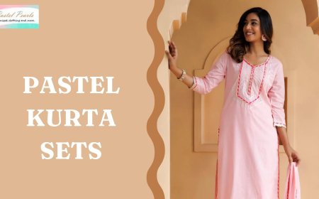 Minimalist Chic: Embrace Simplicity with Pastel Kurta Sets
