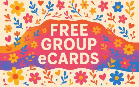 Send Birthday or Goodbye Messages using Free Group eCards with Everyone's Autograph