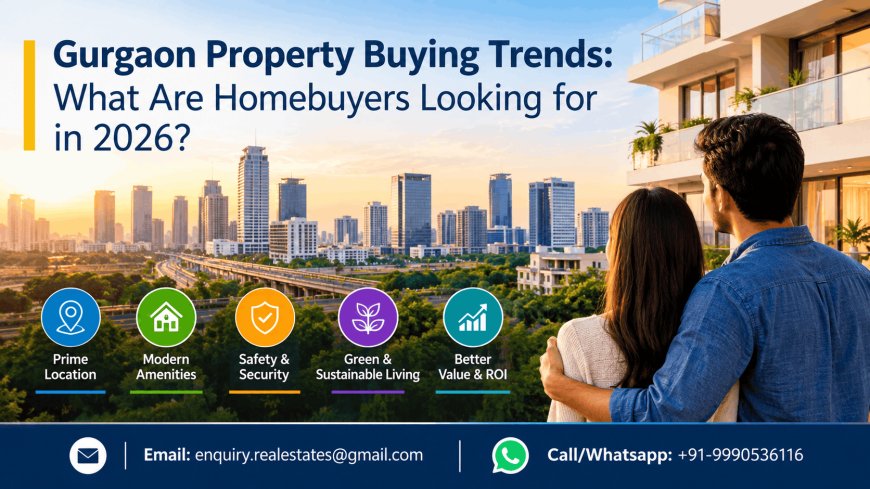 Gurgaon Property Buying Trends: What Are Homebuyers Looking for in 2026?
